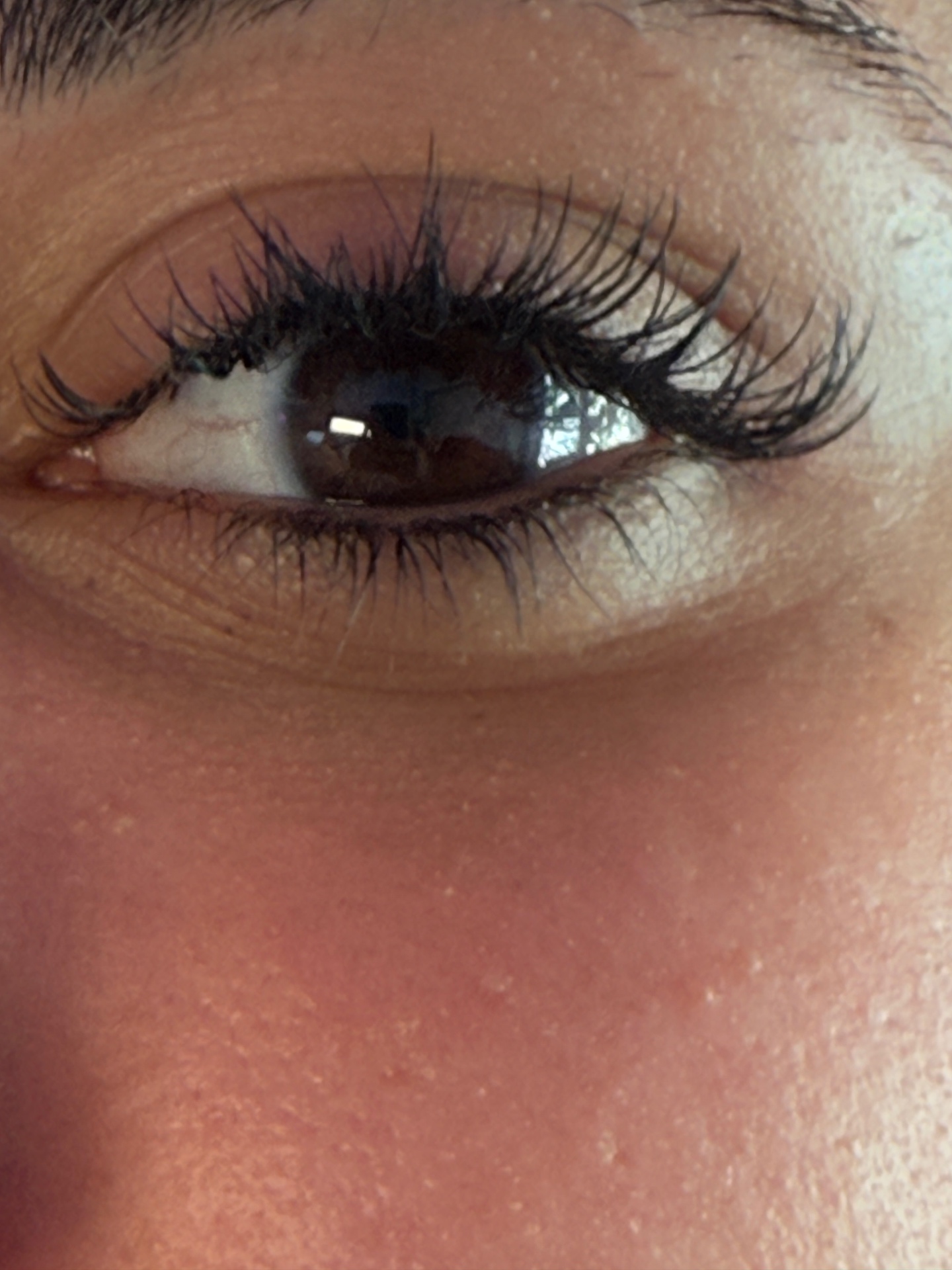 Lash Extensions — before