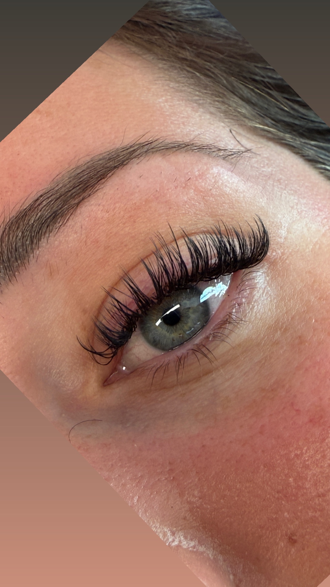Lash Extensions — after