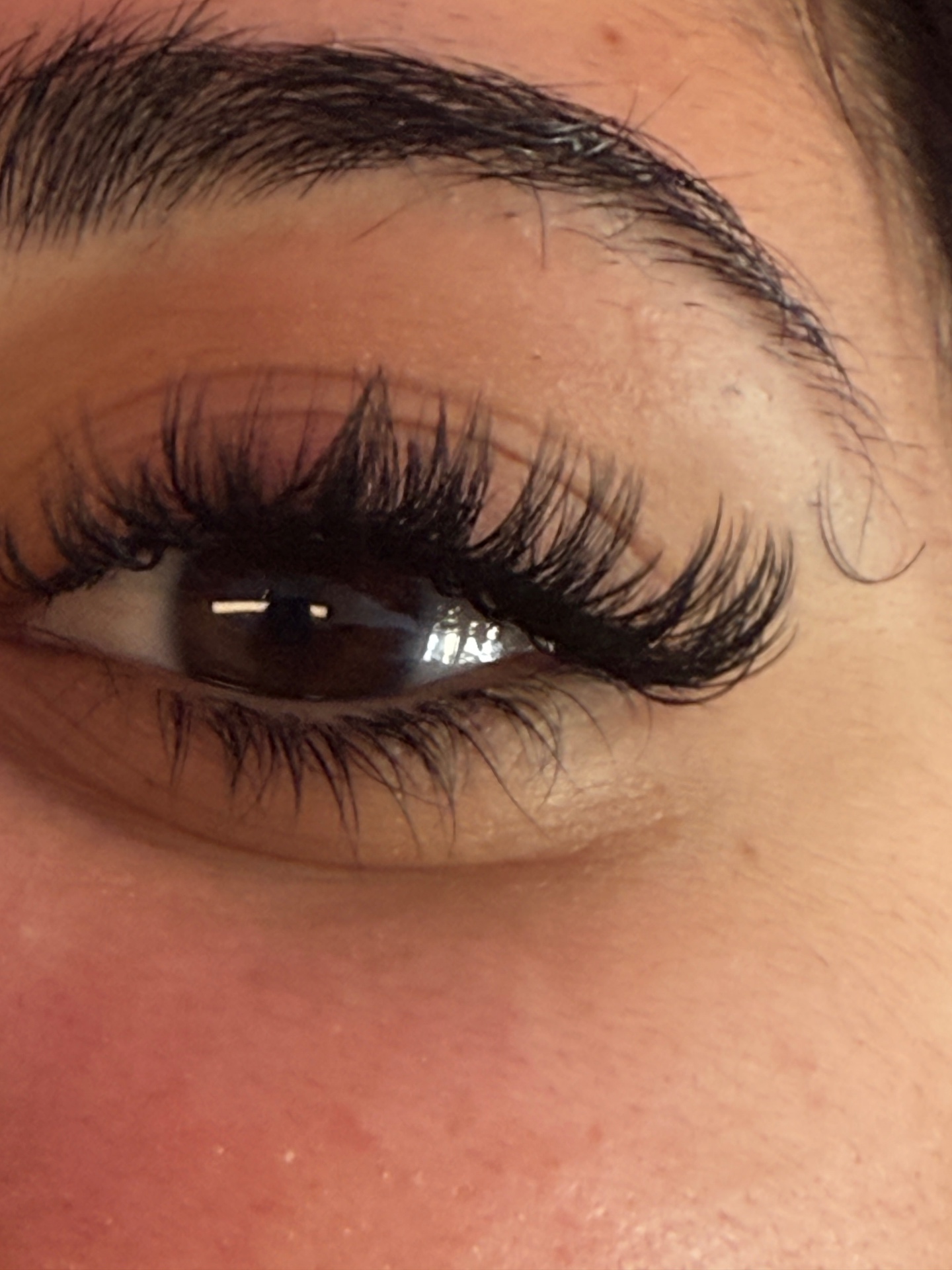 Lash Extensions — after